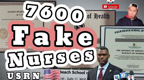 how many fake nurses are in florida